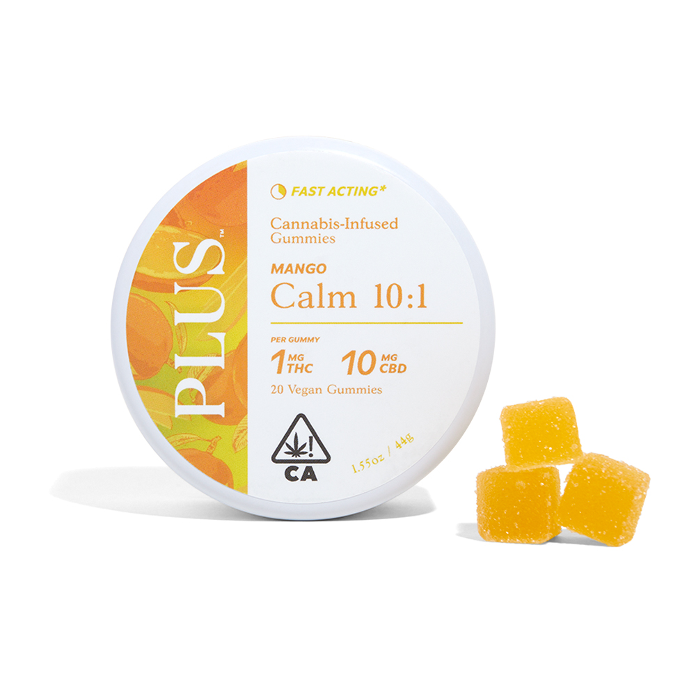 Mango Calm 10:1 Gummies 20 Count