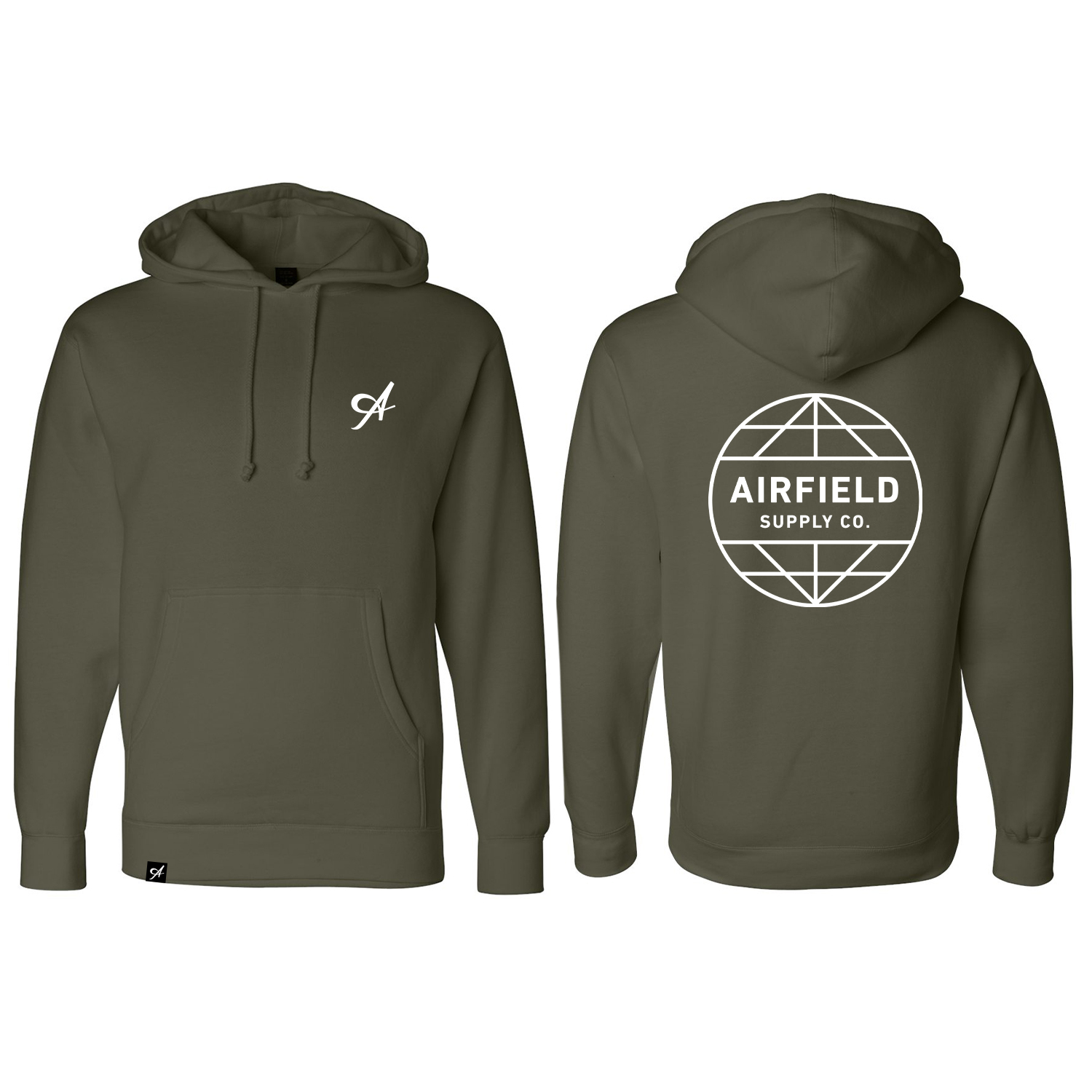 Airfield Pullover (s) - Army Green