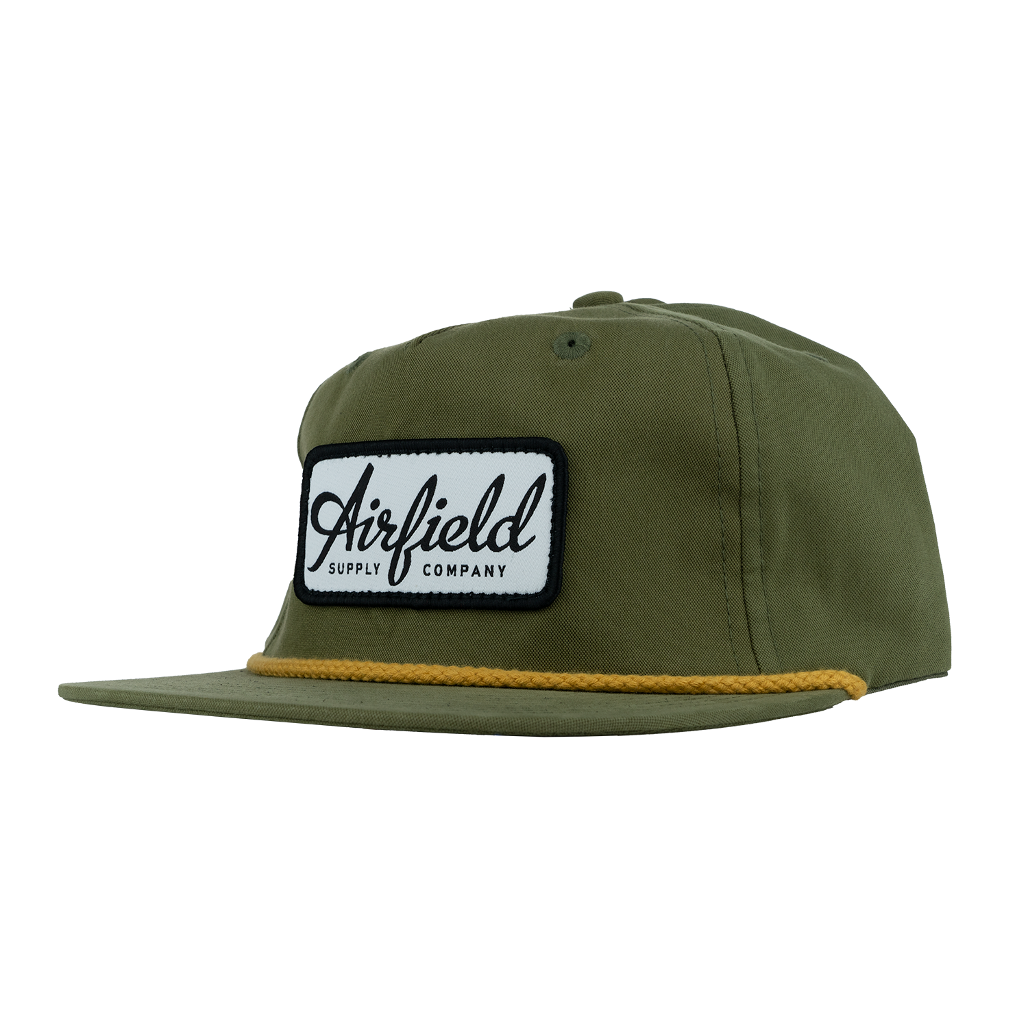 Airfield Script LOGO Hat - Olive